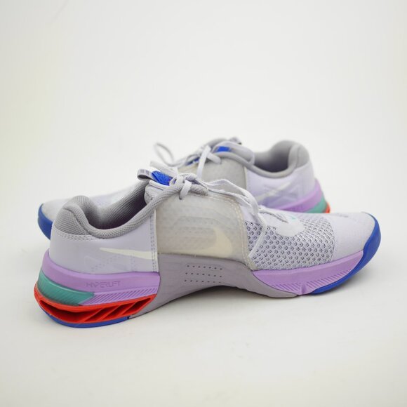 NIKE Metcon 7 Women's 8 - Purple knit athletic shoes training running sneakers - Picture 8 of 13